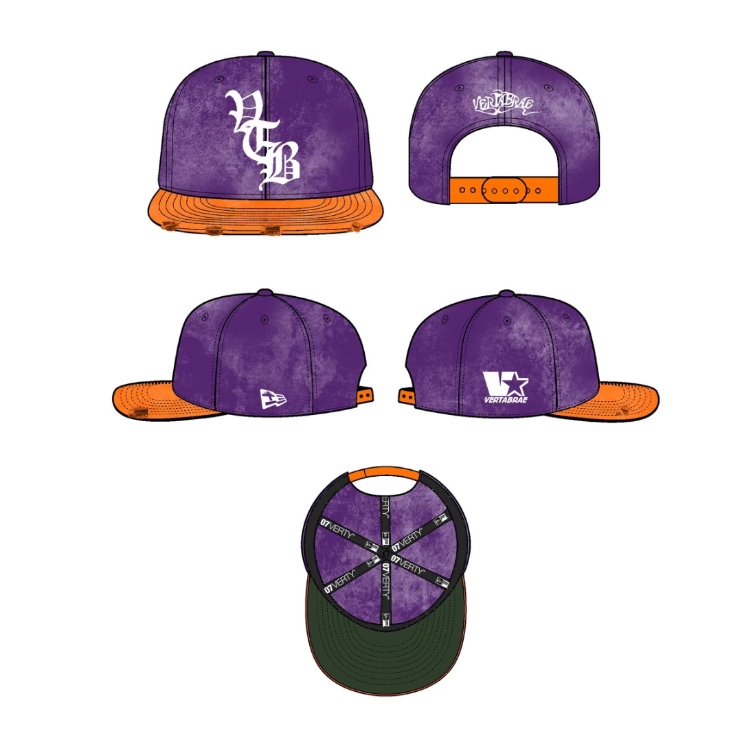 SnapBack (Purple & Orange)