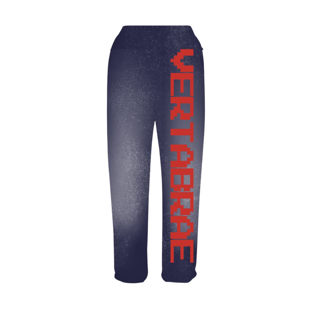 C-2 Pants Washed (Navy & Red)