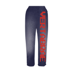C-2 Pants Washed (Navy & Red)